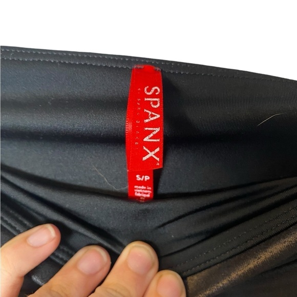 Spanx Faux Leather Leggings Black - Picture 4 of 4